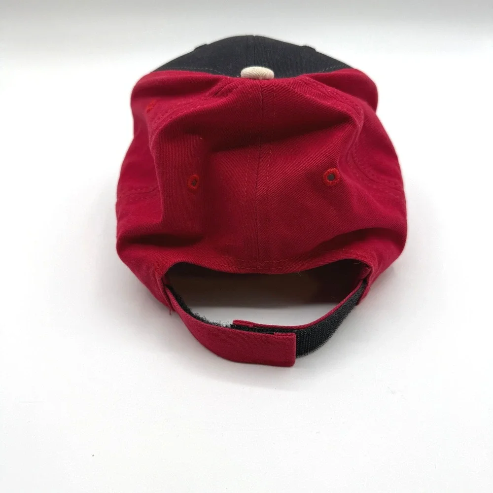 San Francisco 49ers Hat Baseball Cap Kids Youth Red Black Embroidered Sharktooth